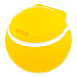 Accesorios De Pista Tegra Abfallbehälter in Ballform gelb